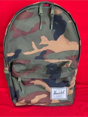 Herschel Supply Company Woodland Camo Backpack in Green/Brown